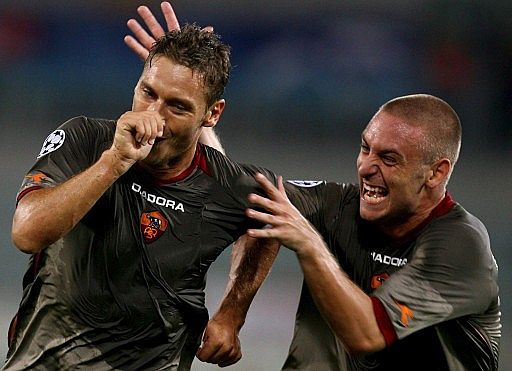 Totti y De Rossi