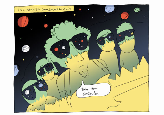 Los Planetas según Juanjo Sáez