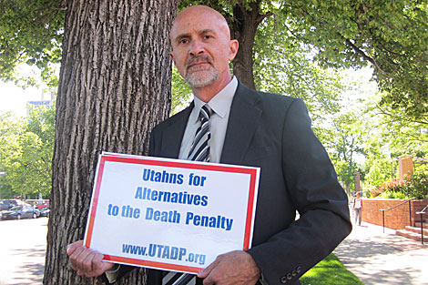 Ralph Dellapiana de 'Uthans for Alternatives to Death Penalty'. | Carlos Fresneda