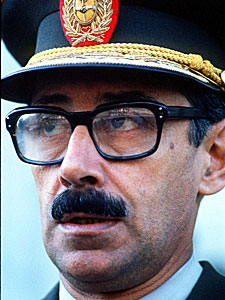 Videla durante la dictadura. | AP