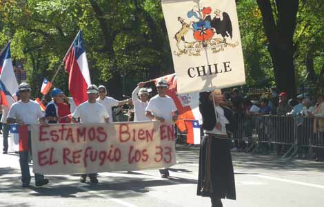 Los participantes de Chile. I Gonzalo Aguirregomezcorta