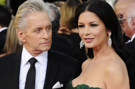 Michael Douglas y Catherine Zeta-Jones.