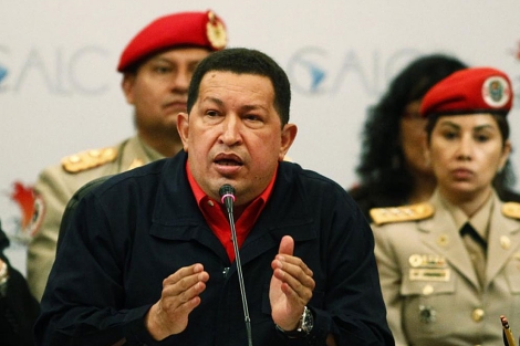 El presidente Hugo Chávez en un acto reciente en Caracas. | Reuters