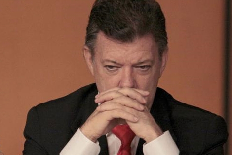 El presidente Juan Manuel Santos. | Efe
