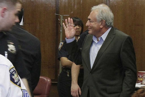 Dominique Strauss-Kahn, durante la vista. | AP