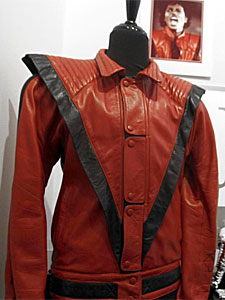 La chaqueta que llevó en 'Thriller'. | Ap