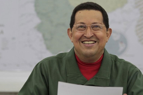 El presidente Hugo Chávez durante un discurso este 27 de julio. | Efe