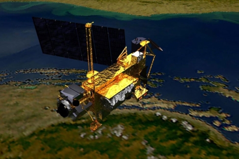 El sátelite de la NASA en una imagen de archivo.