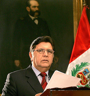 presidente de peru character