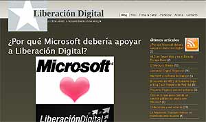 Imagen del blog de 'Liberaci&oacute;ndigital.org'.