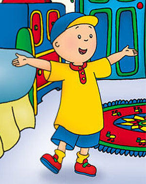 caillou dibujos para imprimir