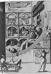Cuadrante mural del astr�nomo Tycho Brahe (Foto: Univ. Princeton)
