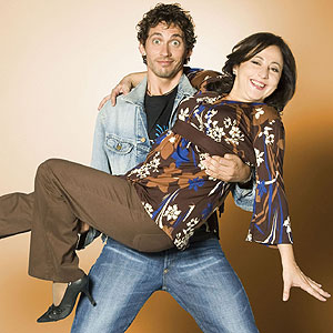 Carmen Machi y Paco León, protagonistas de 'Aída'.