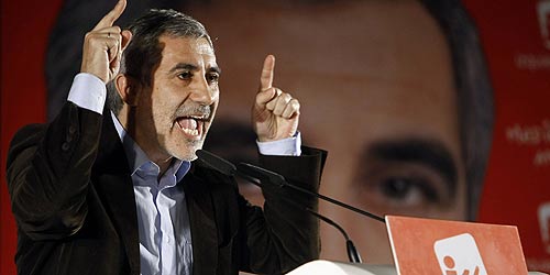 Gaspar Llamazares, candidato de IU