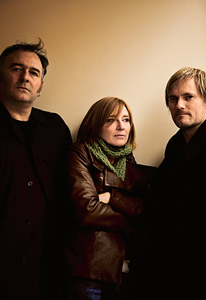 Los componentes de Portishead.