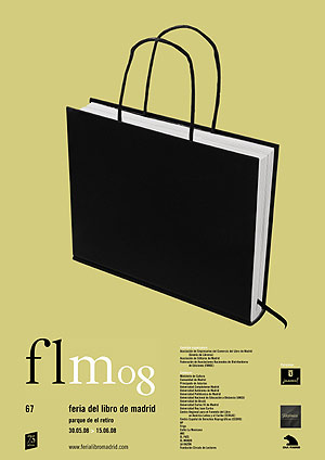 El cartel de esta edición de la Feria del Libro, diseñado por Isidro Ferrer.