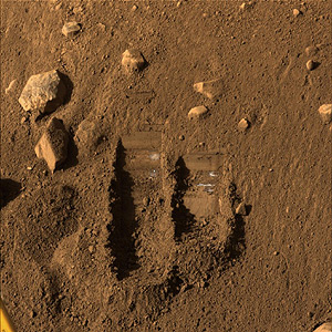 Imagen de la superficie de Marte de la que fue recogida la muestra. (Foto: NASA | AP)