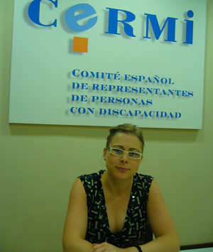 Ana Sastre Campo, nueva delegada del CERMI para la Convención de la ONu sobre Discapacidad. (Foto: Y. Téllez)