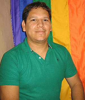 Donny Reyes, activista pro derechos humanos en Honduras. (Foto: AI)