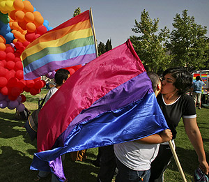 Celebración del Día del Orgullo Gay en Israel. (Foto: AP)