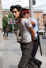 Uno de los detenidos. (EFE) Uno de los detenidos. (EFE)