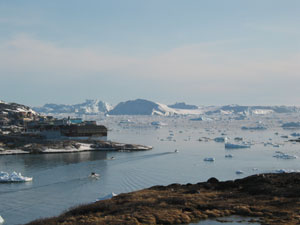 Imagen de Ilulissat Icefjord, una de las zonas más turísticas de Groenlandia, en mayo. (Foto: Slim Allagui) Imagen de Ilulissat Icefjord, una de las zonas más turísticas de Groenlandia, en mayo. (Foto: Slim Allagui)
