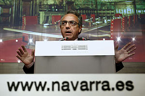 Miguel Sanz, líder de UPN. (Foto: EFE) Miguel Sanz, líder de UPN. (Foto: EFE)