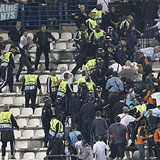 Foto de los incidentes. (EFE) Foto de los incidentes. (EFE)