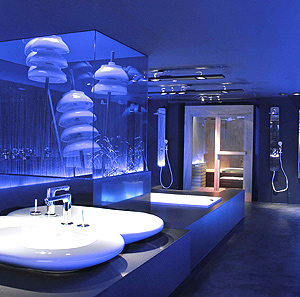 Baño futurista. (Foto: Casa Decor)