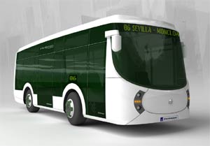 El autobús dispone de gran visibilidad, plataforma de acceso y suspensión neumática. (Foto: Mormendi)
