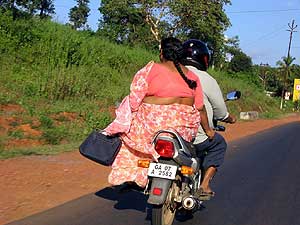 Una mujer india con sobrepeso. (Foto: Gayo Mac�as)