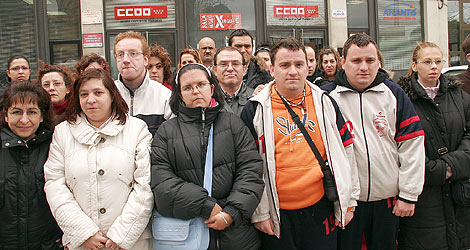 Trabajadores discapacitados que han quedado en paro. | CCOO