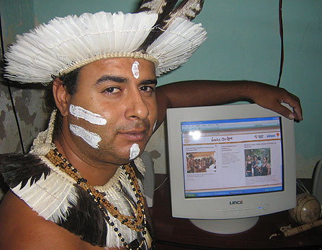 Uno de los participantes en el proyecto. (Foto: 'Indios online')