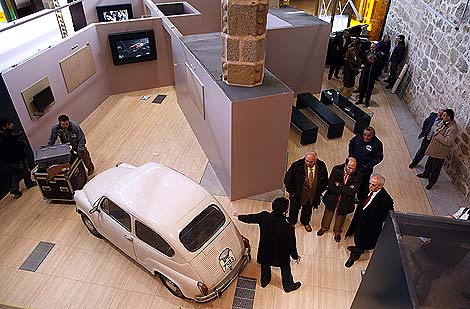 Imagen del interior del Museo Adolfo Suárez en Cebreros. | Ricardo Muñoz