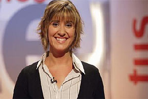 Presentadora del 'Diario' Sandra Daviú. (Antena 3) Presentadora del 'Diario' Sandra Daviú. (Antena 3)