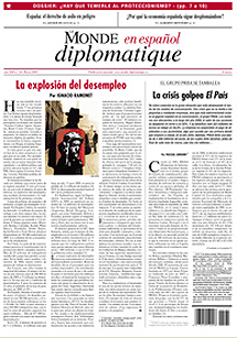 Última portada de 'Le Monde' en español.