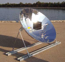 Una cocina solar. | F. Sacristán