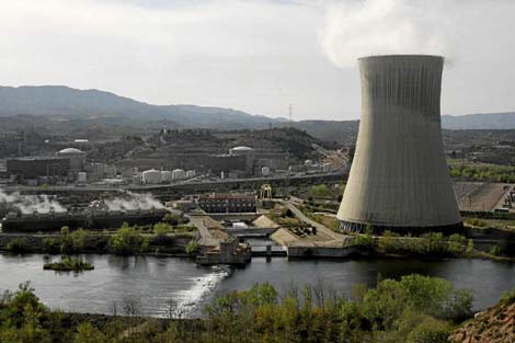 La central nuclear de Ascó, en Tarragona La central nuclear de Ascó, en Tarragona. | Photochek