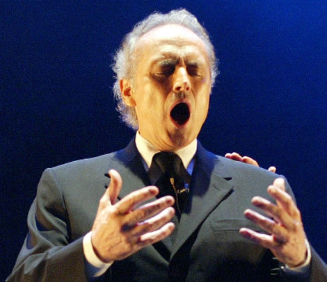 Josep Carreras. | Christian Maury