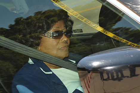 La madre de Michael Jackson, Katherine. | Afp La madre de Michael Jackson, Katherine. | Afp