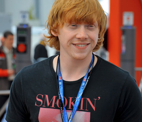 El actor Rupert Grint, de Harry Potter. | Efe