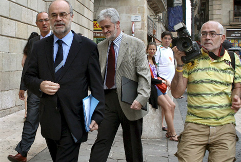 Castells acude a reunirse con Puigcerc&oacute;s. | Efe
