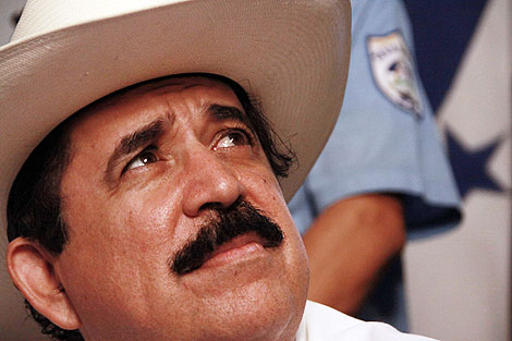 Manuel Zelaya.  AP