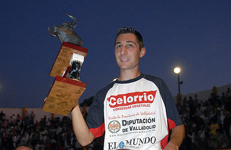 Sergio de las Heras, vendedor del concurso de cortes de Tudela. | Casta Comunicaci�n