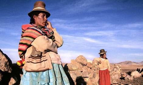 Dos mujeres andinas. | 'Plataforma 2015 y más'