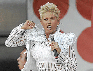 La presentadora brasileña Xuxa.