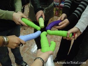 Vibradores no sostenibles (ecológicamente hablando).