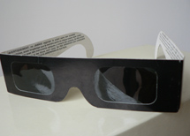 Gafas para observar eclipses solares.