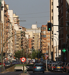 Tramo de la avenida Alcora. | Torres