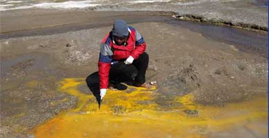 CIENCIA: Un lago argentino alienta nuevas hip�tesis sobre la vida en Marte y otros planetas